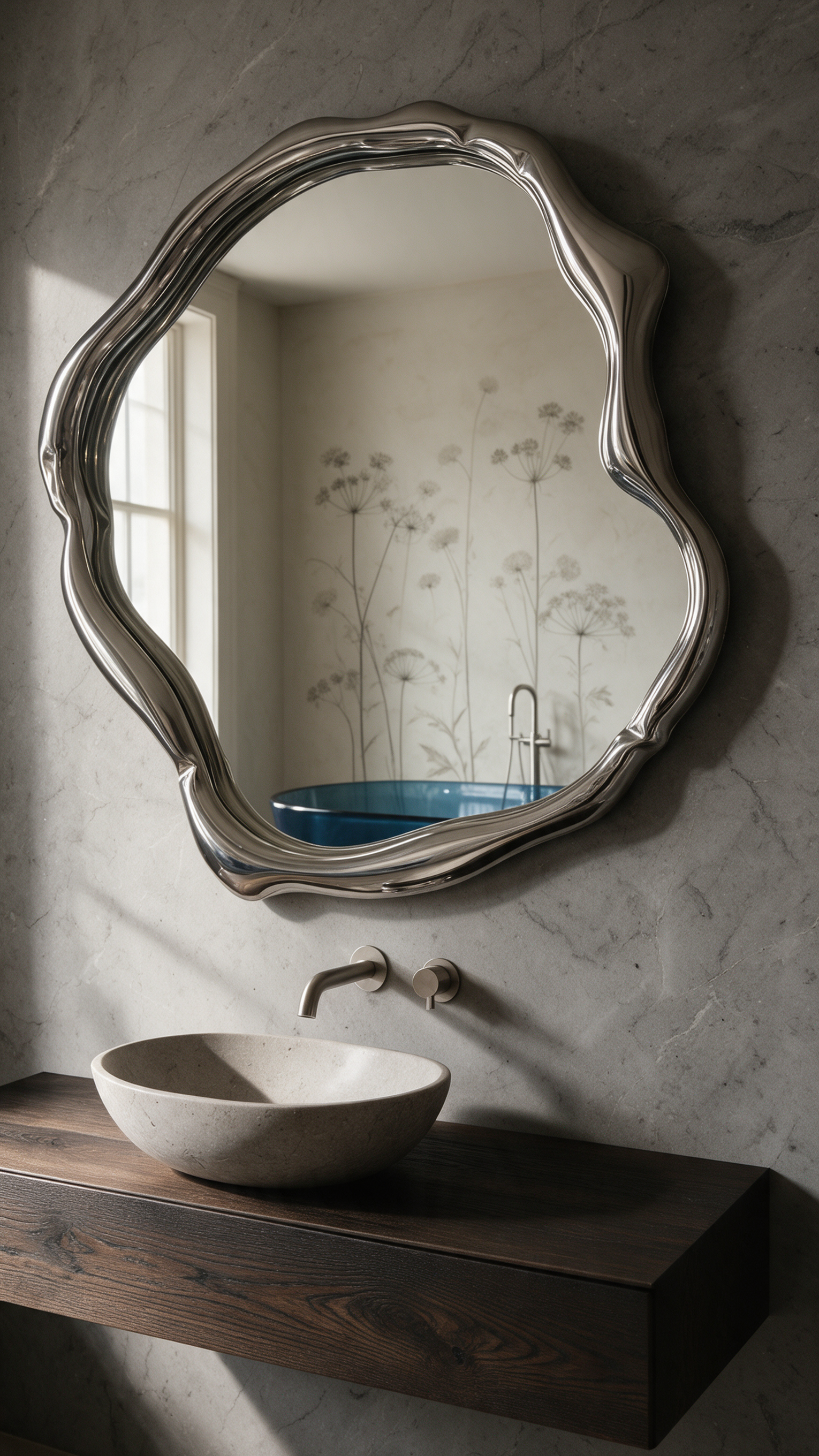 Fluid Forms mirror collection